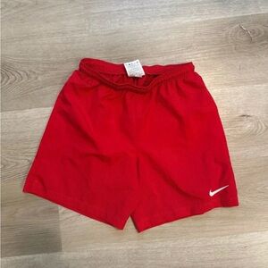 Nike Dri-FIT Red Sports Shorts